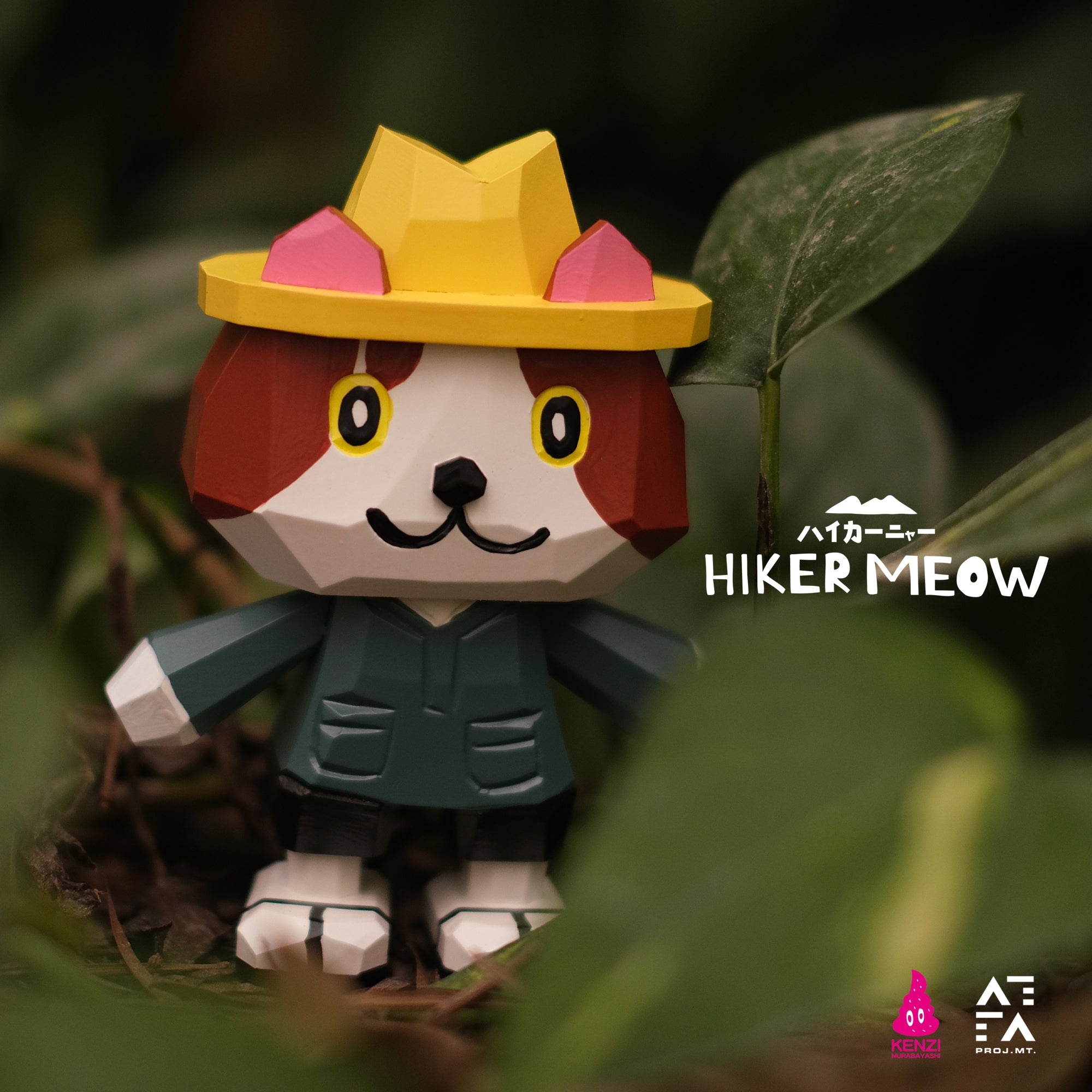 Hiker Meow by #PROJMT & #KENZI MURABAYASHI